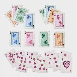 ROLLER RABBIT X TARGET Vacation Deck of Playing Cards Yellow/Green